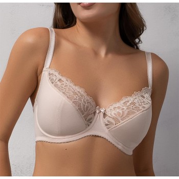 Бюстгальтер хлопковый на пышную грудь