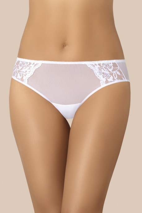 Трусики с сеточкой и кружевом